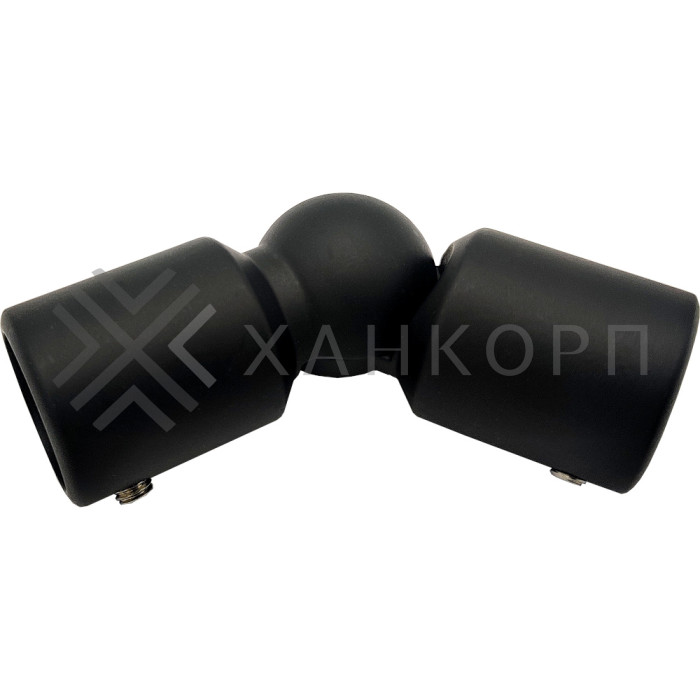 Соединитель FDC-13 трубы 19 90°-180°, латунь/черный