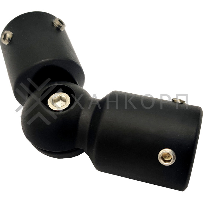 Соединитель FDC-13 трубы 19 90°-180°, латунь/черный