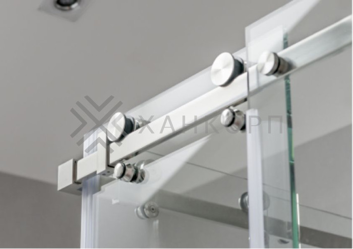 Раздвижная система Альфа FDS-1, нержавейка/матовый