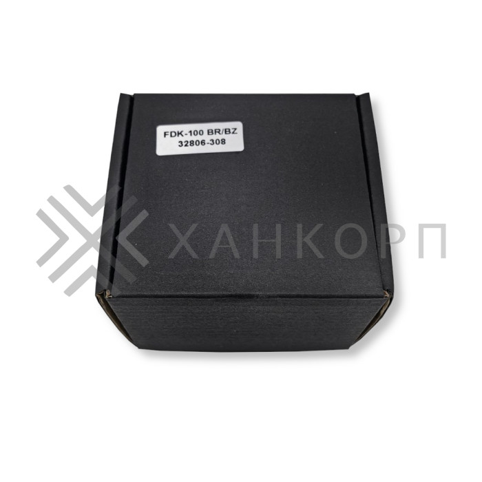 Коннектор Пегас FDK-100 стена-стекло 0°-180°, латунь/бронза