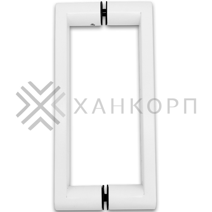 Ручка скоба FDR-86, 25*200*225 мм, нержавейка/белый