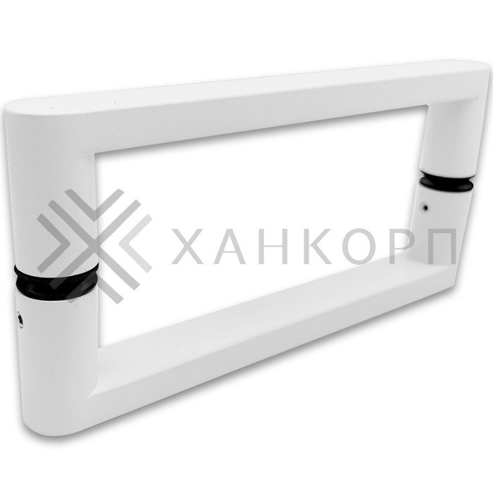 Ручка скоба FDR-86, 25*200*225 мм, нержавейка/белый