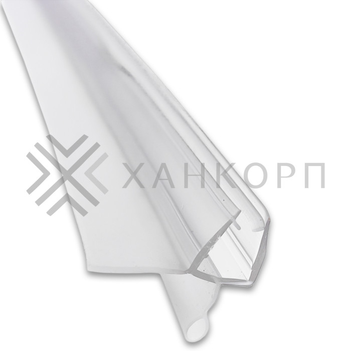 Уплотнитель нижний с каплей Прозрачный 2.2 м FDPP-400.8