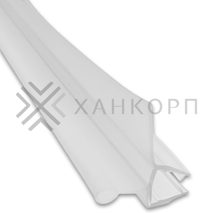 Уплотнитель нижний с каплей Прозрачный 2.2 м FDPP-400.8