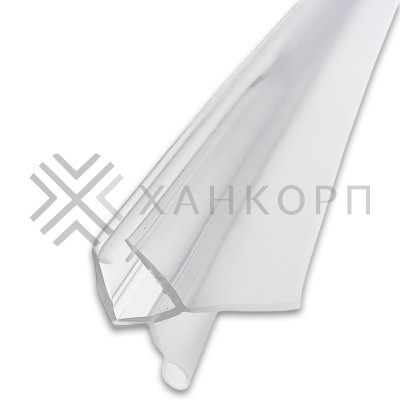 Уплотнитель нижний с каплей Прозрачный 2.2 м FDPP-400.8