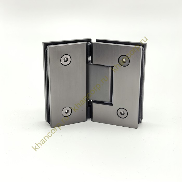 Петля Альфа α FDP-14 стекло-стекло 135˚ нержавейка/оружейная сталь