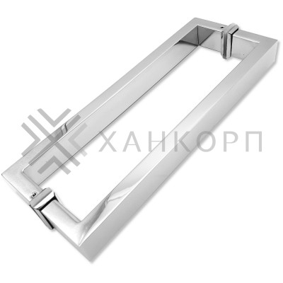 Ручка скоба FDR-84, 15х30х285х1.0 мм, нержавейка/полированный