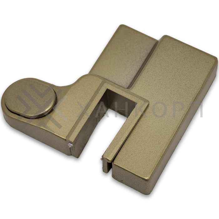 Коннектор FDPA-433L порог-стекло ЛЕВЫЙ для порога FDPA-43.15, ПВХ/бронза