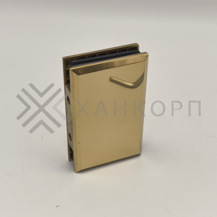 Коннектор Бета β FDK-20 стена-стекло 90˚, нержавейка/золото