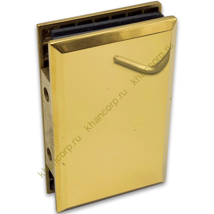 Коннектор Бета β FDK-20 стена-стекло 90˚, нержавейка/золото