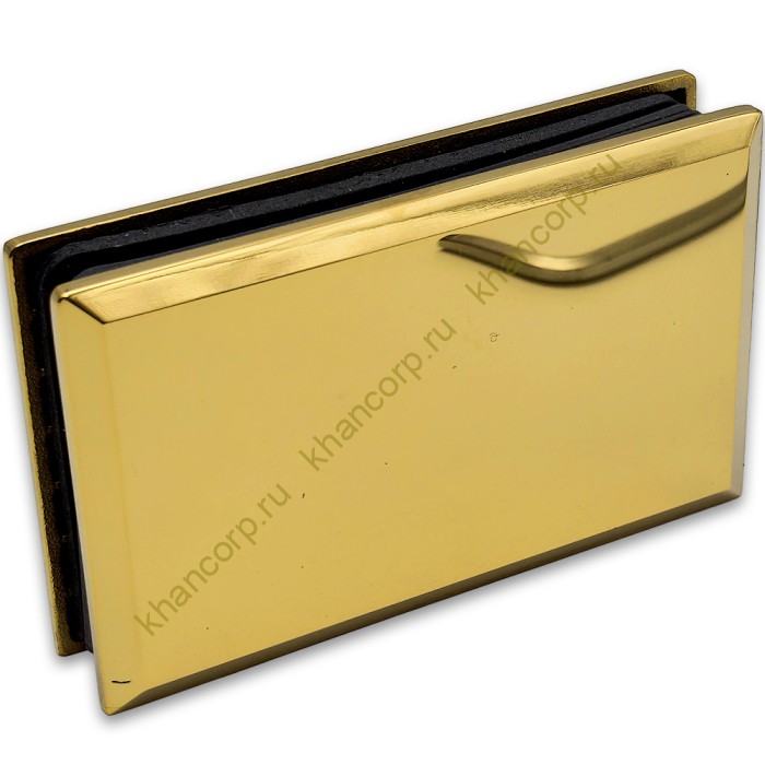 Коннектор Бета β FDK-20 стена-стекло 90˚, нержавейка/золото