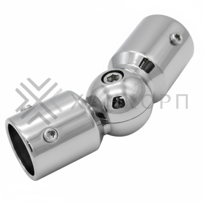 Соединитель FDC-13 трубы 19 90°-180°, цинк/хром