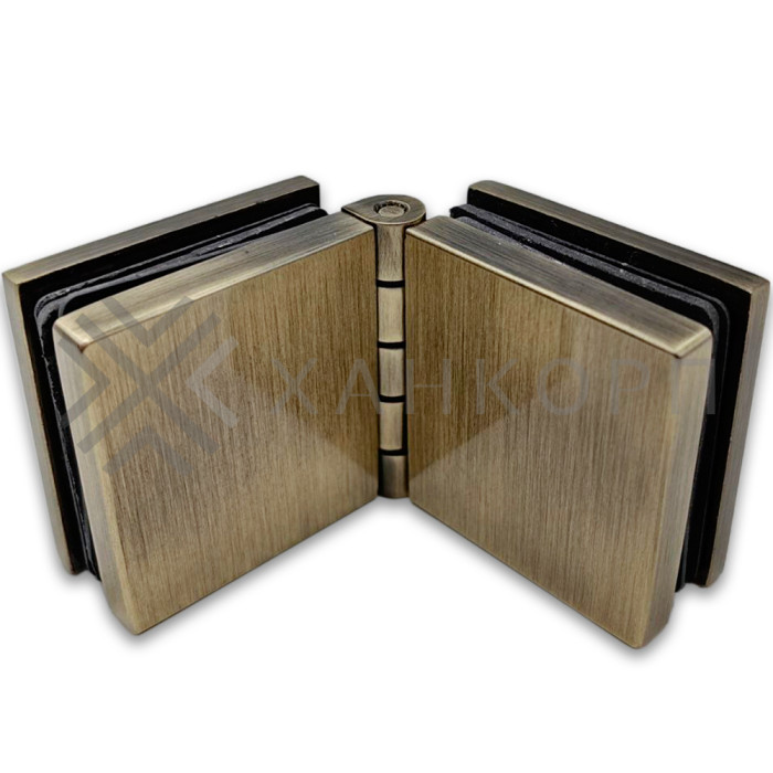 Коннектор Пегас FDK-101 стекло-стекло 0°-180° латунь/бронза