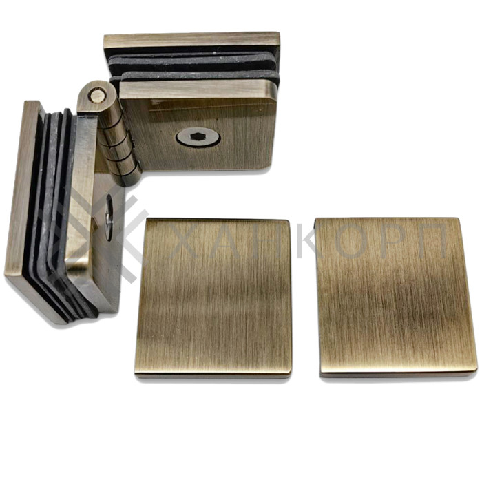 Коннектор Пегас FDK-101 стекло-стекло 0°-180° латунь/бронза