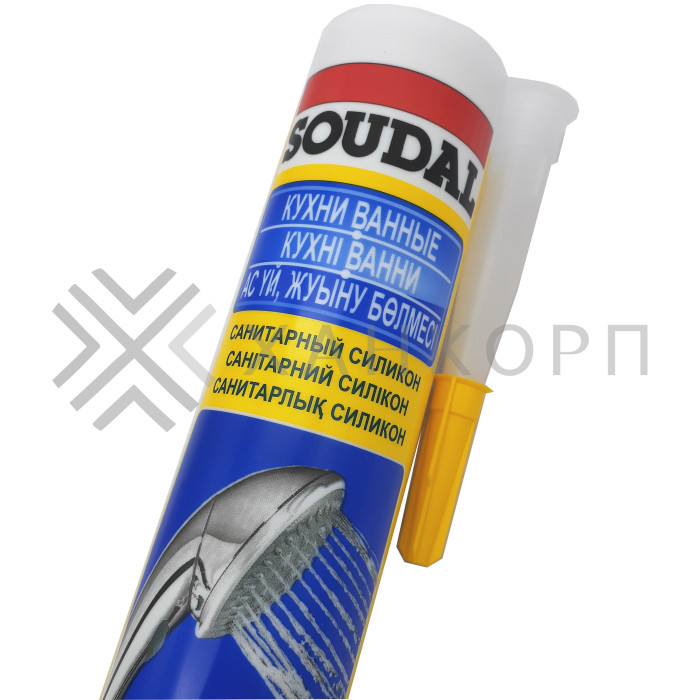  Санитарный силикон FDA-66 SOUDAL  прозрачный, 280 мл