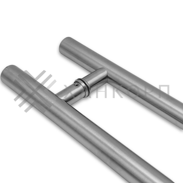 Ручка FKR-202 для стеклянных дверей 32x800х1000 мм, нержавейка/матовый