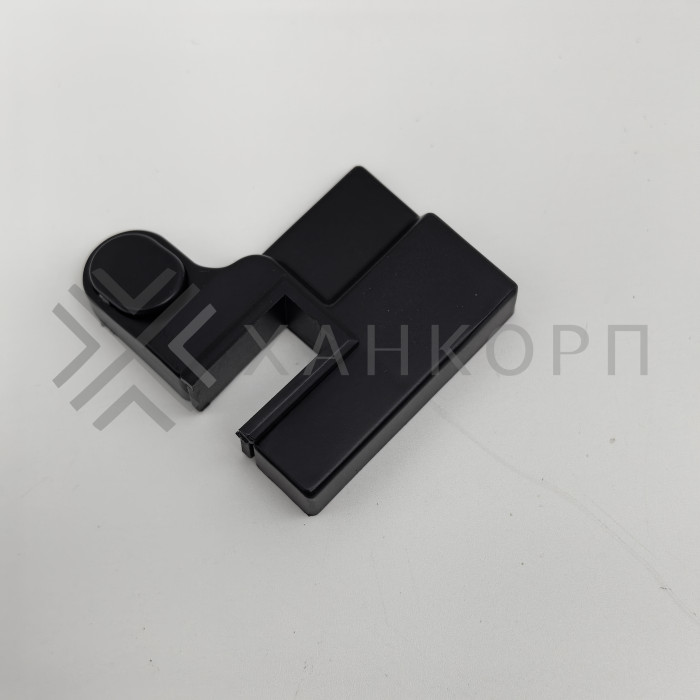 Коннектор FDPA-433L порог-стекло ЛЕВЫЙ для порога FDPA-43.15, ПВХ/черный