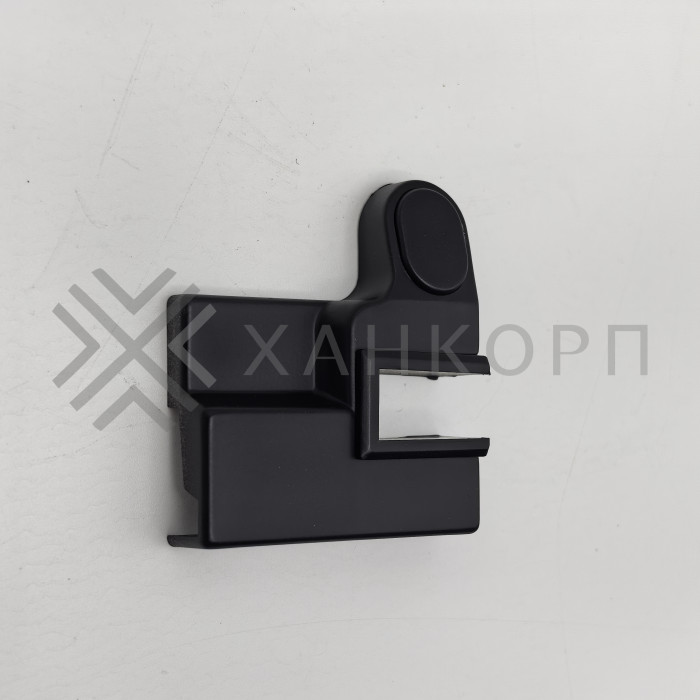 Коннектор FDPA-433R порог-стекло Правый для порога FDPA-43.15, ПВХ/черный