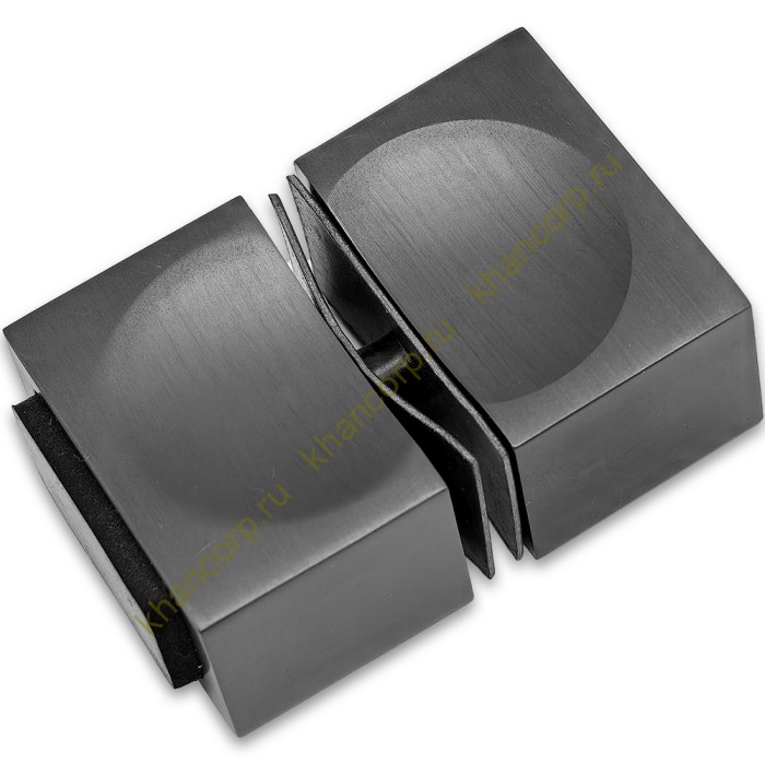 Ручка кноб FDR-66 с одним резиновым торцом, алюминий/оружейная сталь