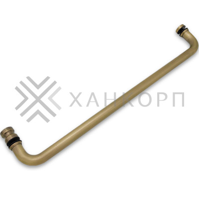 Ручка полотенцесушитель FDR-70, 19х450х1.0 мм, нержавейка/бронза