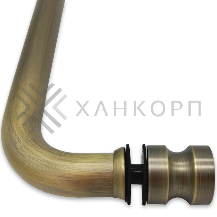 Ручка полотенцесушитель FDR-70, 19х450х1.0 мм, нержавейка/бронза