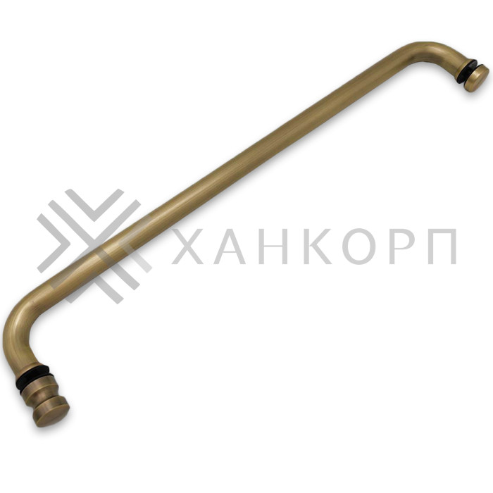 Ручка полотенцесушитель FDR-70, 19х450х1.0 мм, нержавейка/бронза