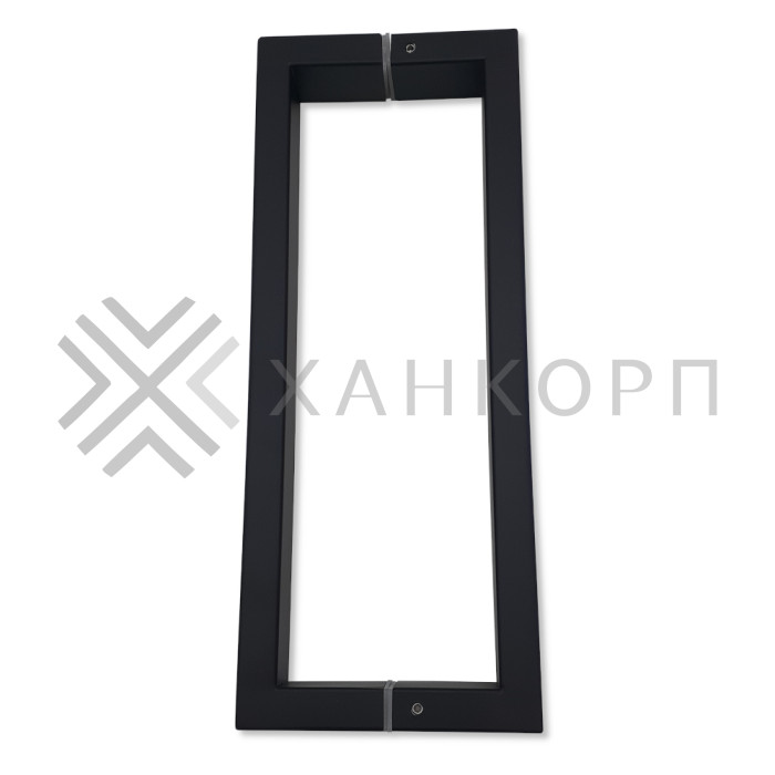 Ручка скоба FDR-78, 15х30х270х1.0 мм, нержавейка/черный