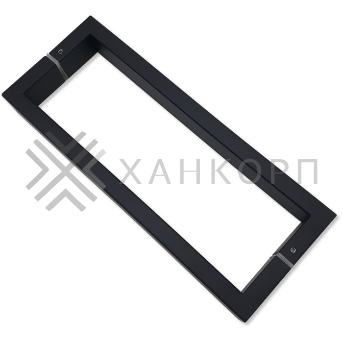 Ручка скоба FDR-78, 15х30х270х1.0 мм, нержавейка/черный