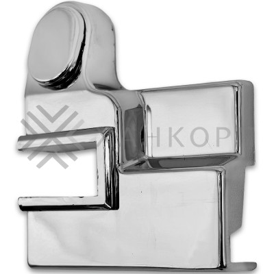 Коннектор FDPA-433L порог-стекло Левый для порога FDPA-43.15, ПВХ/хром