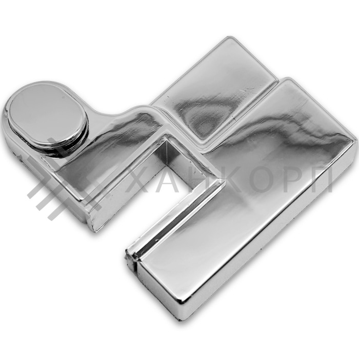 Коннектор FDPA-433L порог-стекло Левый для порога FDPA-43.15, ПВХ/хром