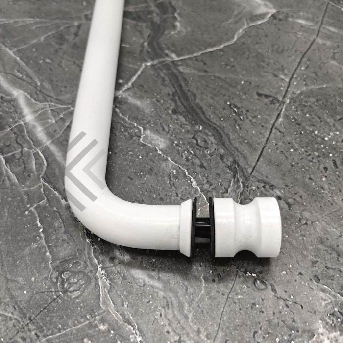 Ручка полотенцесушитель FDR-70, 19х450х1.0 мм, нержавейка/белый