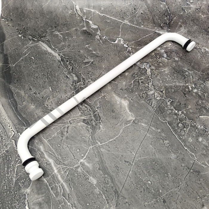 Ручка полотенцесушитель FDR-70, 19х450х1.0 мм, нержавейка/белый