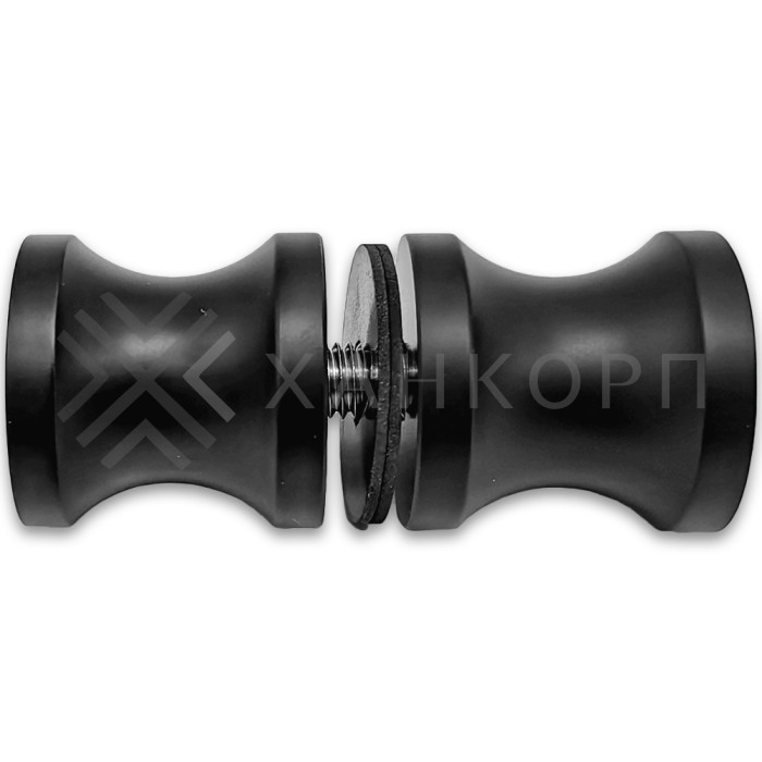 Ручка кноб FDR-40, алюминий/черный