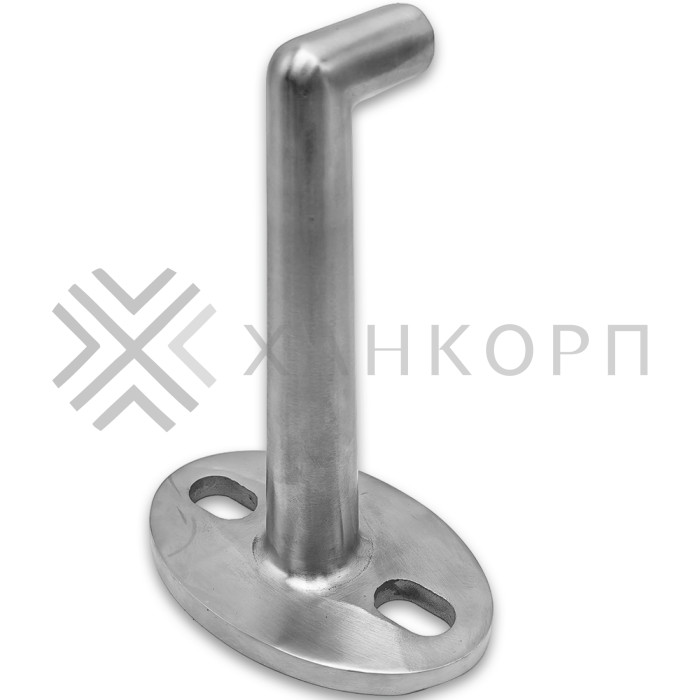 Крепление рутеля FN-110 к стене M14, нержавейка/матовый