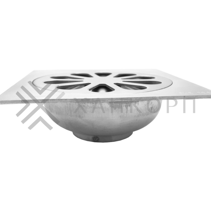 Трап сливной FDA-40 для душа, нержавейка/матовый