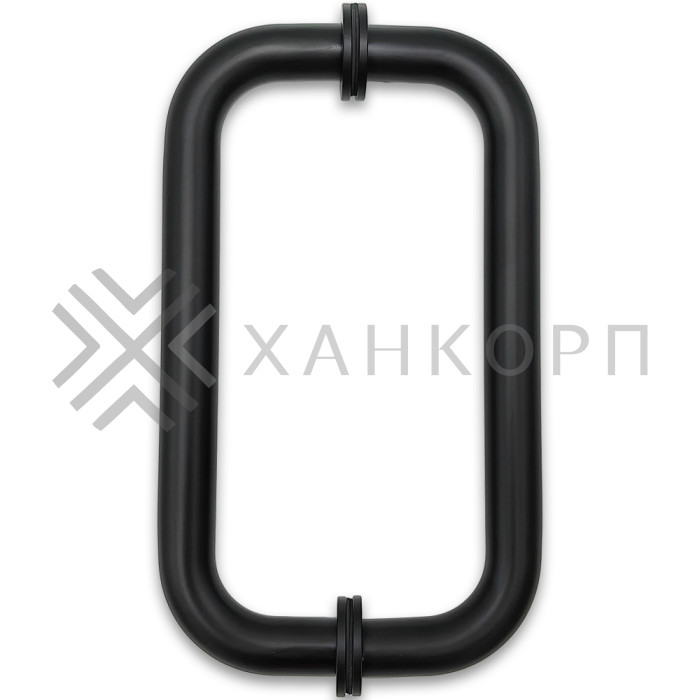 Ручка полотенцесушитель FDR-79, 19х200х1.0 мм, нержавейка/черный