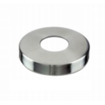Низ стойки FOP-38.31 большой декоративный, для трубы Ø38.1 мм, GRIT 320, нержавейка/матовый