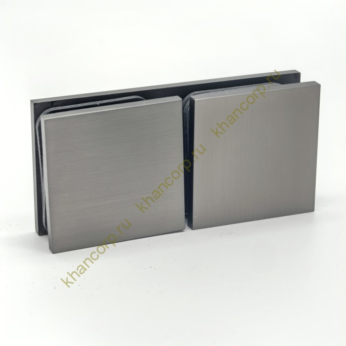 Коннектор Альфа α FDK-16 стекло-стекло 180˚, нержавейка/оружейная сталь