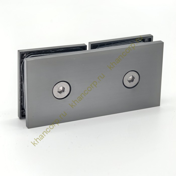 Коннектор Альфа α FDK-16 стекло-стекло 180˚, нержавейка/оружейная сталь