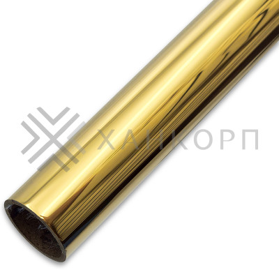 Труба FDT-152, 19х1,5 мм 2 м для душевой, нержавейка/золото