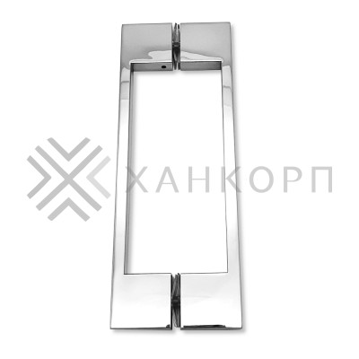 Ручка скоба FDR-90, 10х15х220х1.0 мм, нержавейка/полированный