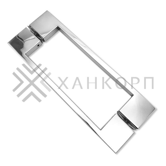 Ручка скоба FDR-90, 10х15х220х1.0 мм, нержавейка/полированный