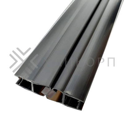 Уплотнитель магнитный ПРЕМИУМ 135°, 180° черный 3 м под стекло 10 мм FDPP-521.10 PVC/BL