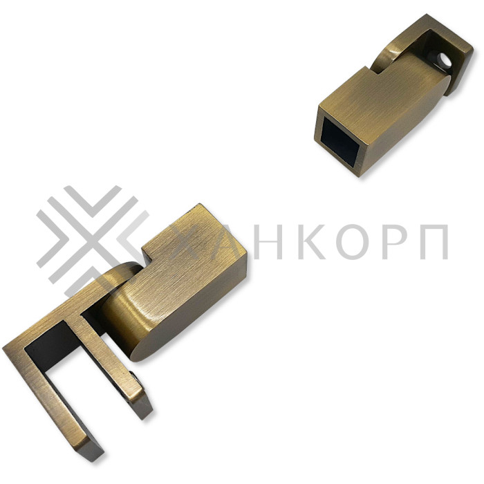 Комплект FDC-5051 для штанги 15х15 регулируемый, нержавейка/бронза