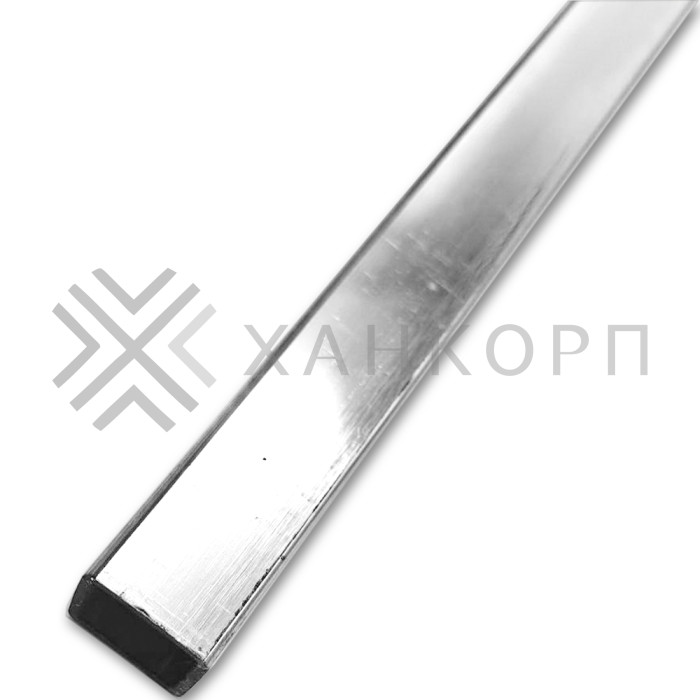 Труба FDT-502, 15х15х1 мм 2 м, нержавейка/полированный 4k