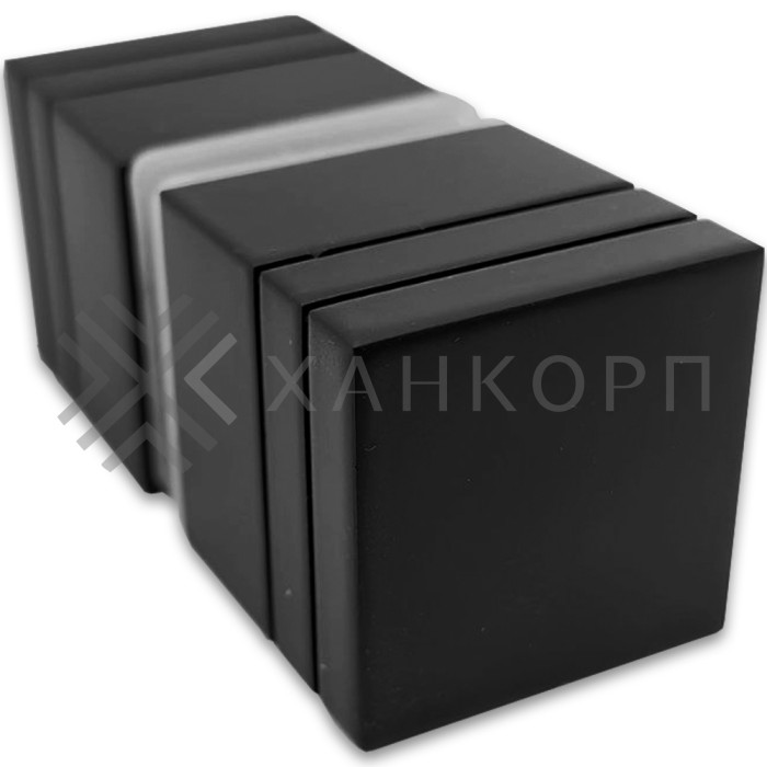 Ручка кноб FDR-54, нержавейка/черный