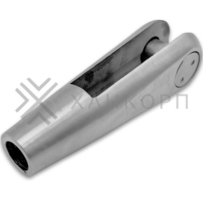 Наконечник FN-121 для ванта (тяги) правый М14, нержавейка/матовый