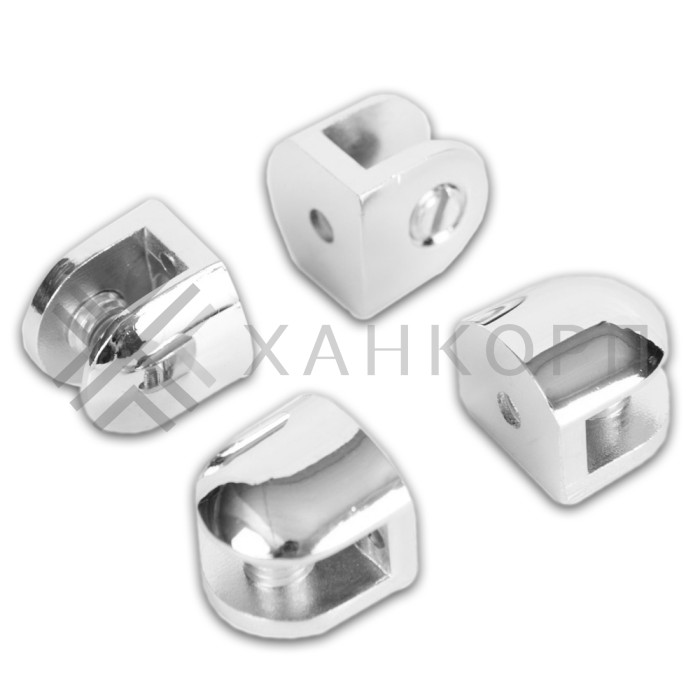 Полкодержатель FDA-31.1 для стекла и зеркал 6-8 мм, цинк/хром