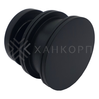 Ролик FDS-30 с креплением к стеклу, нержавейка/черный