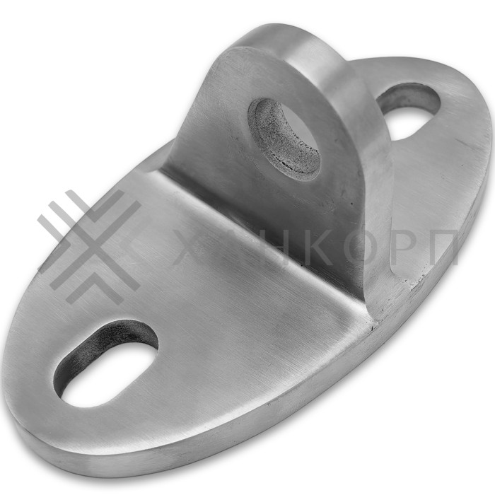 Крепление ванта (тяги) FN-122 к стене M14, нержавейка/матовый